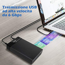 Carica l&#39;immagine nel visualizzatore di Gallery, LOETAD Case Hard Disk 3.5/2.5 USB 3.0 con USAP Esterno per...