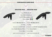 Carica l&#39;immagine nel visualizzatore di Gallery, ZEFAL Deflector FM20 Steck-Schutzblech (Vorderrad) // 20´´ Nero - nero - Ilgrandebazar