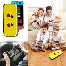 Carica l&#39;immagine nel visualizzatore di Gallery, Haobuy Custodia per Nintendo Switch, [Design Let&#39;s Go limone giallo