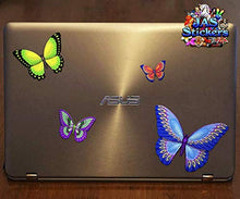 Carica l&#39;immagine nel visualizzatore di Gallery, Adesivi per auto - piccola farfalla multicolore - animale - ST00025MC_SML -... - Ilgrandebazar