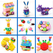 Carica l&#39;immagine nel visualizzatore di Gallery, Simuer 36 Pack Modeling Clay Fluffy Slime, 36 Colors 36