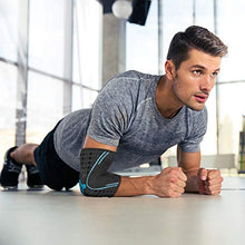 Carica l'immagine nel visualizzatore di Gallery, bonmedico Farko Gomitiera con Guaina Compressiva, Tutore per M, Grigio