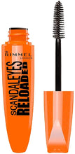 Carica l'immagine nel visualizzatore di Gallery, Rimmel London Mascara ScandalEyes Reloaded, Volume Estremo e Lunga Tenuta, Black Nero 12 ml (Confezione da 1)