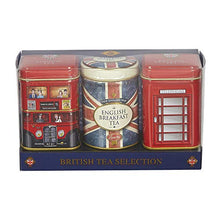 Carica l&#39;immagine nel visualizzatore di Gallery, Icone di Londra Tre Mini Tea Tin Set
