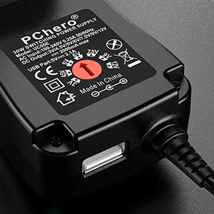 [Versione] PChero 30W Adattatore di Alimentazione AC/DC Universale include...