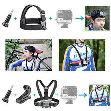 Carica l'immagine nel visualizzatore di Gallery, Neewer 50-In-1 Kit di Accessori per Action Camera Compatibile con GoPro Hero 8 Max 7 6 5 4 Black GoPro 2018 Session Fusion Argento Bianco Insta360 DJI AKASO APEMAN Campark SJCAM Action Camera ecc.