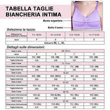 Carica l'immagine nel visualizzatore di Gallery, Rovtop 3Pack Reggiseno Allattamento,Allattamento Senza Ferretto,con L