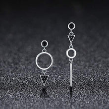 Carica l&#39;immagine nel visualizzatore di Gallery, GDDX - Orecchini pendenti da donna in argento Sterling 925, con zirconi...