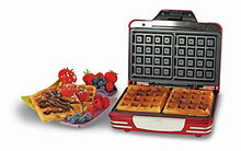 Carica l&#39;immagine nel visualizzatore di Gallery, Ariete 187 Waffle Maker - Piastra elettrica antiaderente per waffle, 700W,... - Ilgrandebazar