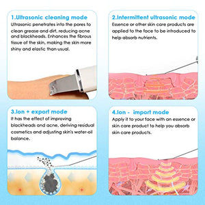 Skin Scrubber, 2NLF Ultrasonic Face 4 In 1 Bpc0175wt-nleu-by01