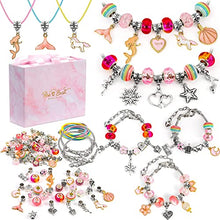 Carica l'immagine nel visualizzatore di Gallery, Tomylv Regalo Bambina 5-13 Anni, Braccialetti Bambina Kit Braccialetti Fai da Te Ragazza, Giochi Bambina 8 Anni Femmina Crea Braccialetti Bambina Idee Regalo Natale Regalo Compleanno per 6 7 8 9 Anni