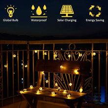 Carica l'immagine nel visualizzatore di Gallery, VOKSUN Catena Luminosa Solare, 25+1 LED 7.6M/24.9Ft Impermeabile IP44 Luci...