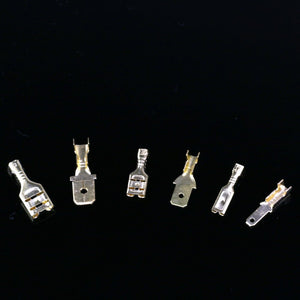 240 Pezzi 2.8mm 4.8mm 6.3mm Terminale a Crimpare Maschio Femmina... - Ilgrandebazar