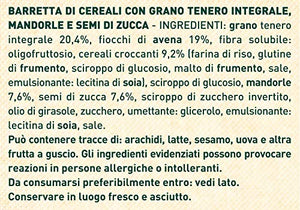 Gran Cereale - Snack Barrette 4 Cereali Grano, Mandorle e Semi di Zucca -... - Ilgrandebazar