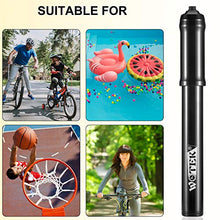 Carica l&#39;immagine nel visualizzatore di Gallery, WOTEK Pompa Bicicletta, Mini per Bicicletta 260 PSI, nero01