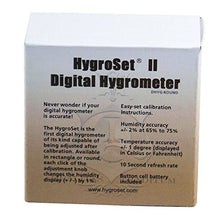Carica l&#39;immagine nel visualizzatore di Gallery, Quality Importers Hygroset II Round Digital Hygrometer for Humidors - Ilgrandebazar