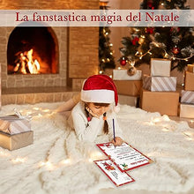 Carica l'immagine nel visualizzatore di Gallery, KOÏLWËS Letterina Babbo Natale - Certificato di Babbo Natale Libro dei Bambini Buoni - Idee Regali Bambini Natale Originali - Kit Babbo Natale - Regali Natale