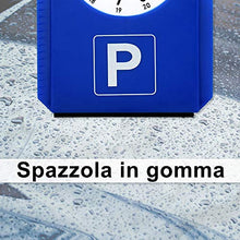 Carica l&#39;immagine nel visualizzatore di Gallery, 6 in 1 Parchimetro Disco Orario Auto 24 Ore Raschiaghiaccio Spazzola di...