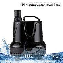 Carica l&#39;immagine nel visualizzatore di Gallery, Hygger Pompa Acqua Acquario, Sommergibile Silenziosa 1500L/H 40W