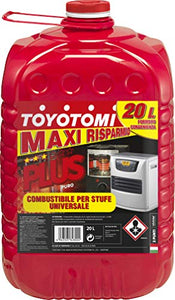 Toyotomi Plus 20 Litri, Combustibile Universale di alta qualità 20 litri - Ilgrandebazar