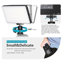 Carica l'immagine nel visualizzatore di Gallery, Neewer ML-180AI On-Camera Video Light, Pocket-Size 180 SMD LED/Bi-Color...