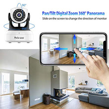 Carica l&#39;immagine nel visualizzatore di Gallery, Sricam Ultima Versione SP017 Telecamera WiFi Interno di Sorveglianza Nero1