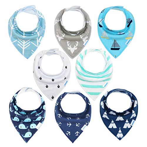 Bavaglini Neonato, Bambini Bandana di Cotone Ragazzi - Ilgrandebazar