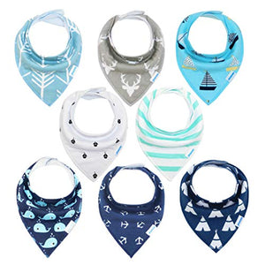 Bavaglini Neonato, Bambini Bandana di Cotone Ragazzi - Ilgrandebazar
