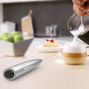 SIMPLETASTE Frullino Montalatte Schiumatore Cappuccinatore per Latte...