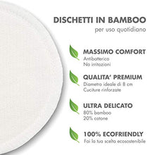 Carica l&#39;immagine nel visualizzatore di Gallery, Dischetti Struccanti Lavabili in bambù, Morbidi Struccanti...