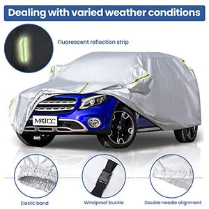MATCC Copriauto Telo SUV Impermeabile Pieghevole Anti UV 210T Anti... - Ilgrandebazar