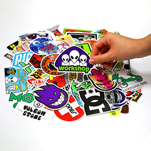 EKKONG 100 Pezzi Kit Adesivi, Vsco Stickers Tumblr Vinyl Kawaii Decals Logo