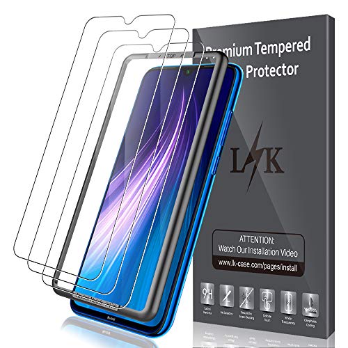LK Pellicola Protettiva per Xiaomi Redmi Note 8 Vetro Temperato,[3 Pezzi]... - Ilgrandebazar