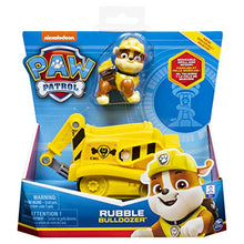 Carica l'immagine nel visualizzatore di Gallery, PAW Patrol- Veicolo Ruspa di Rubble, 1 Personaggio Rubble Incluso, dai 3...