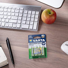 Carica l'immagine nel visualizzatore di Gallery, Varta Batteria Ricaricabile AAA MiniStilo, 1000 mAh, Confezione da 4 1000 mAh