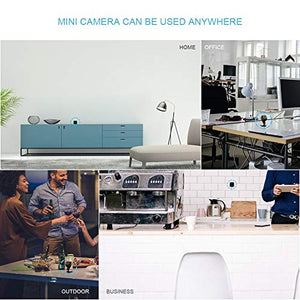 Mini Telecamera Spia, OWSOO HD 1080P Telecamera Spia Nascosta con Visione notturna/Rilevamento del movimento Mini Camera spia, Portatile Microcamere Spia Interno Esterno