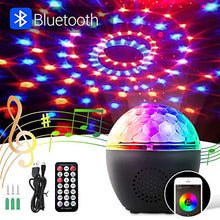 Carica l&#39;immagine nel visualizzatore di Gallery, BACKTURE Luci da Palco, Discoteca LED Bluetooth con Telecomando e USB...