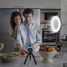 Carica l'immagine nel visualizzatore di Gallery, Rainbow Selfie RingLight 14RGB Colori 8"RGB Ring Light, Light