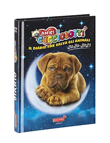 Cucciolotti - Diario 2020/2021 Datato - Amici cucciolotti Blu - Standard