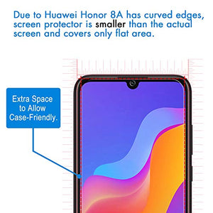 VGUARD [3 Pack] Pellicola Vetro Temperato per Huawei Honor 8A / Y6...