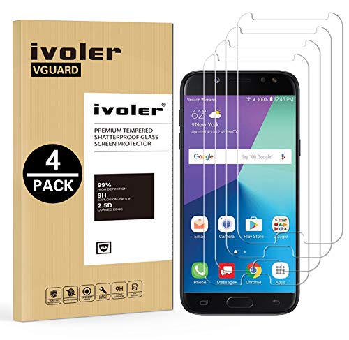 ivoler [4 Pack] Vetro Temperato Compatibile con Samsung Galaxy J7 2017... - Ilgrandebazar