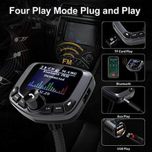 Carica l&#39;immagine nel visualizzatore di Gallery, Trasmettitore Bluetooth per Auto, Techrise Fm Auto...