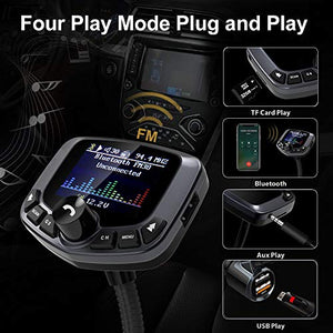 Trasmettitore Bluetooth per Auto, Techrise Fm Auto...
