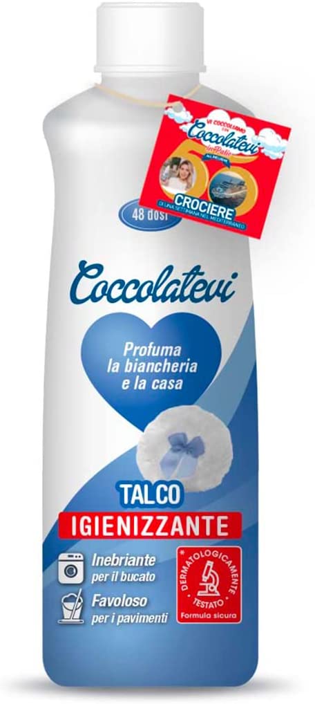 COCCOLATEVI Profumatore Igienizzante Talco - 6 Confezioni x 300 ml