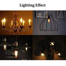 Carica l&#39;immagine nel visualizzatore di Gallery, Bonlux E14 Lampadine a Candela LED Dimmerabili C35 Dimmerabile, Bianco Caldo - Ilgrandebazar