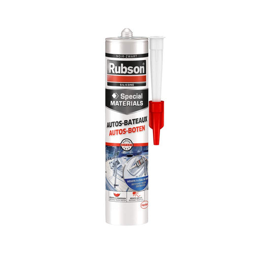 Rubson - Mastice per Auto e Barche, 280 ml, Colore: Nero