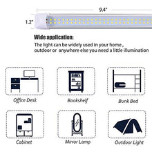 Carica l&#39;immagine nel visualizzatore di Gallery, WZTO Barra Luminosa a LED, 72 LEDs Interni auto Luci 500Lumen DC 72LED 3PCS