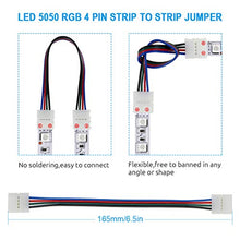 Carica l'immagine nel visualizzatore di Gallery, Chesbung 5050 Kit di connettori per strisce LED RGB a 4 pin di... - Ilgrandebazar