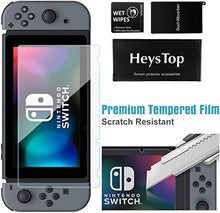 Carica l'immagine nel visualizzatore di Gallery, HEYSTOP Custodia Switch, Switch Cover Trasparente con HD Black