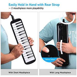 Melodica 32 Tasti Tastiera Stile Pianoforte Imposta Strumento Fisarmonica... - Ilgrandebazar